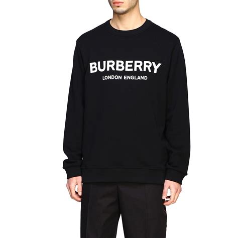 burberry men's black sweatshirt|burberry sweat suits for men.